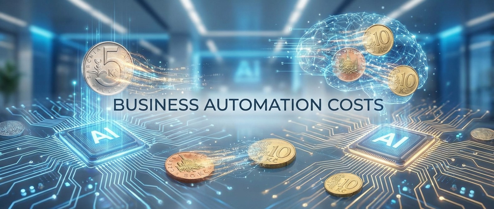 Kolik stojí automatizace firmy? Reálné ceny v roce 2026